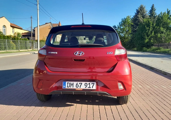 Hyundai i10 cena 45900 przebieg: 27000, rok produkcji 2021 z Jarosław małe 407